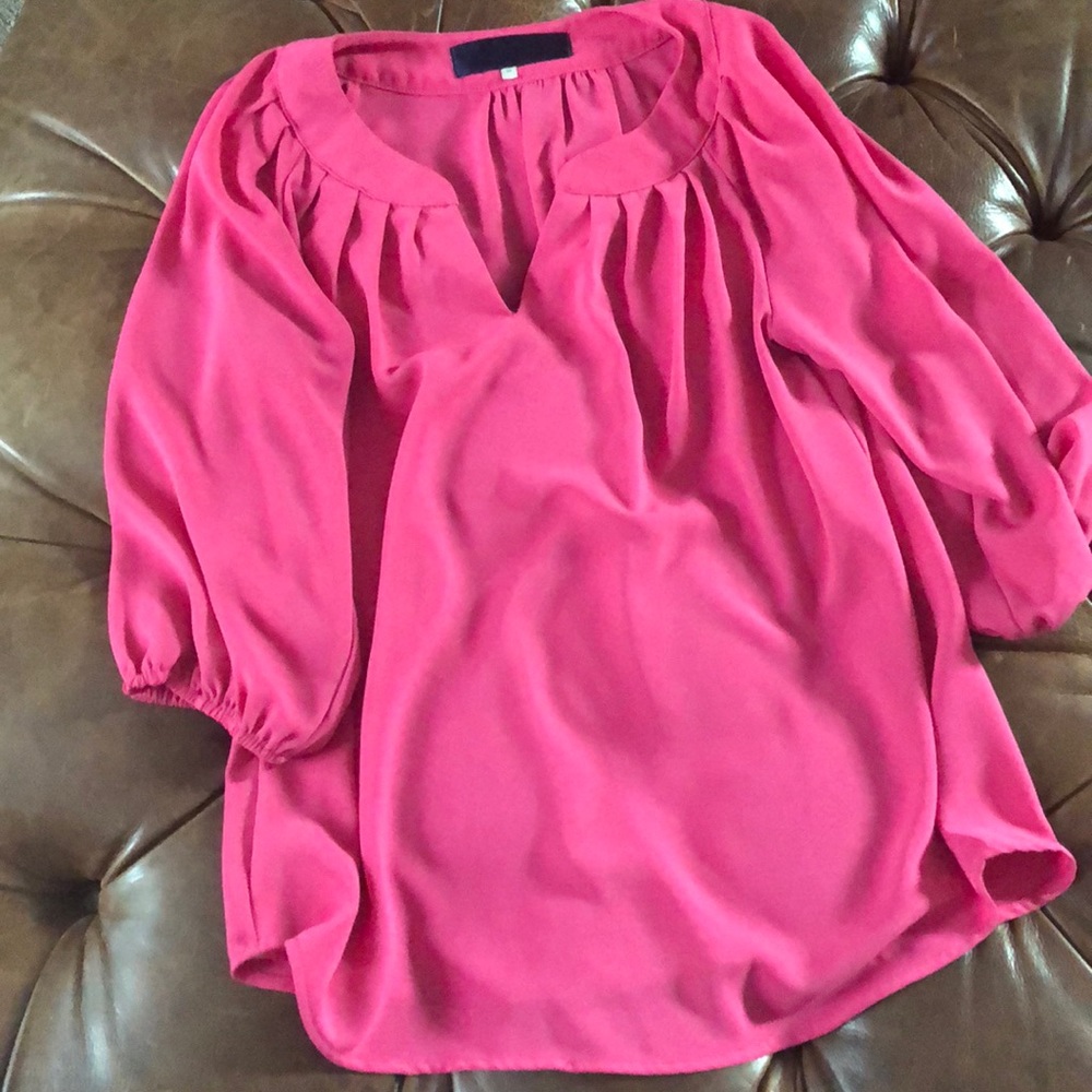 Pink 3/4 Blouse